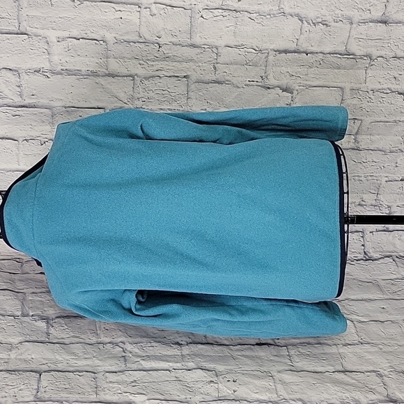 PATAGONIA Vintage Blue Fleece 1/2 Zipper Pull Over Jacket Small Women's - Picture 6 of 7
